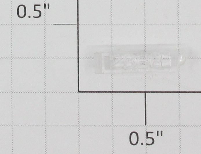 Lionel 2368-6 Clear Raised Number Marker Lens/Number Board