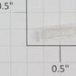 Lionel 2378-6 Right Hand Clear Raised Number Marker Lens/Number Board