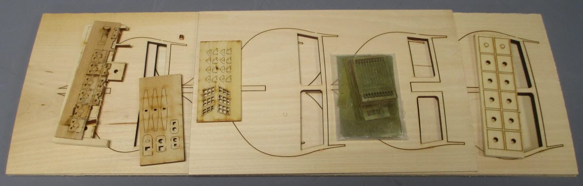 Model Shipways 2040 1:76 USS Constitution Wood Model Ship Kit