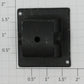 American Flyer PA-10928X S Black Metal Switch Lamp Housing without Lenses