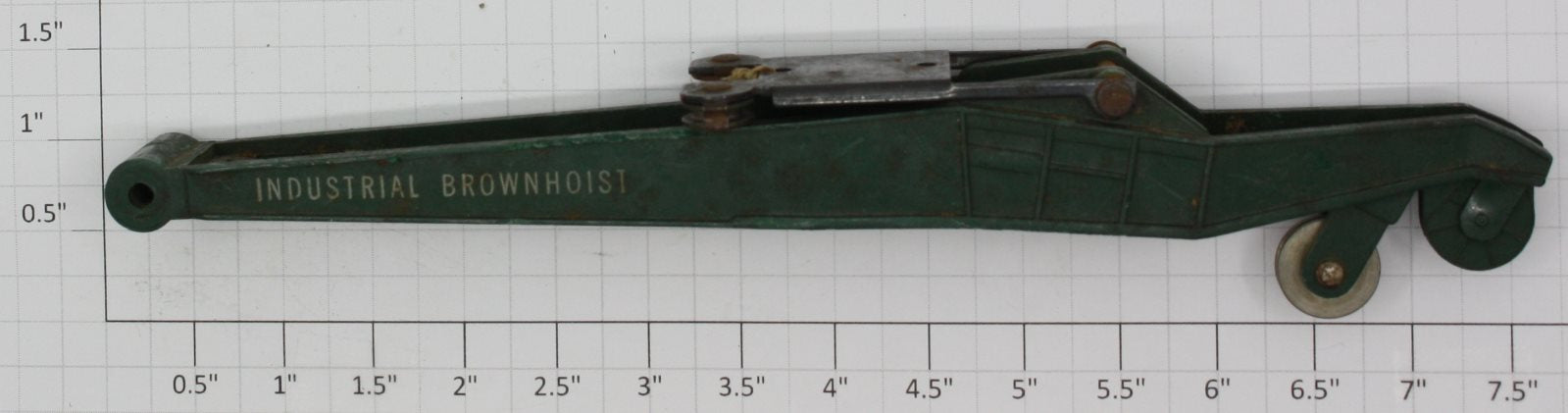 American Flyer 644-10 S Scale Brownhoist Green Crane Boom