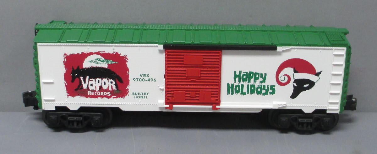 Lionel 6-29229 Vapor Records Christmas Boxcar LN/Box