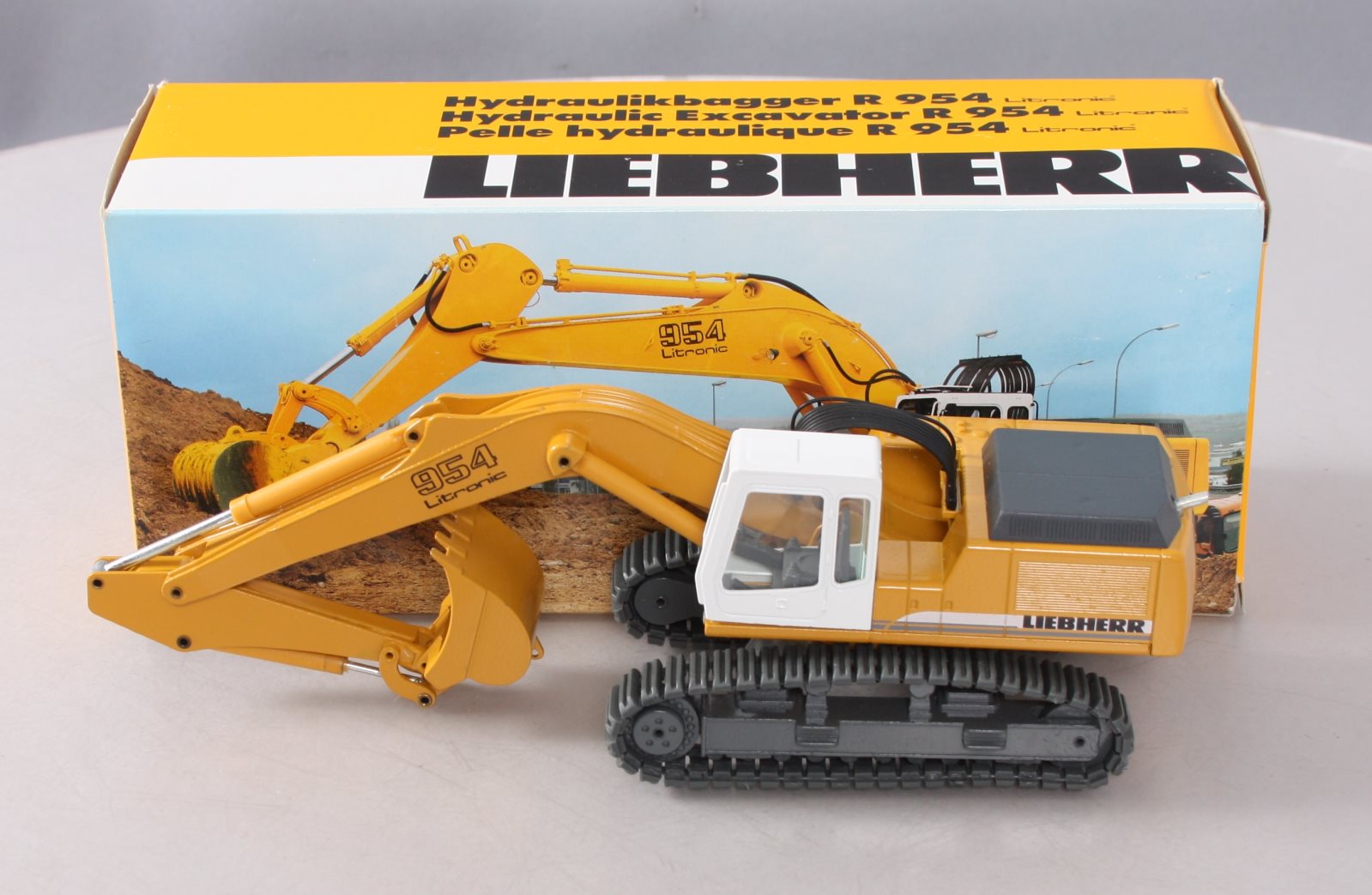 Conrad 2834 1:50 Litronic Liebherr Hydraulic Excavator R954 LN/Box