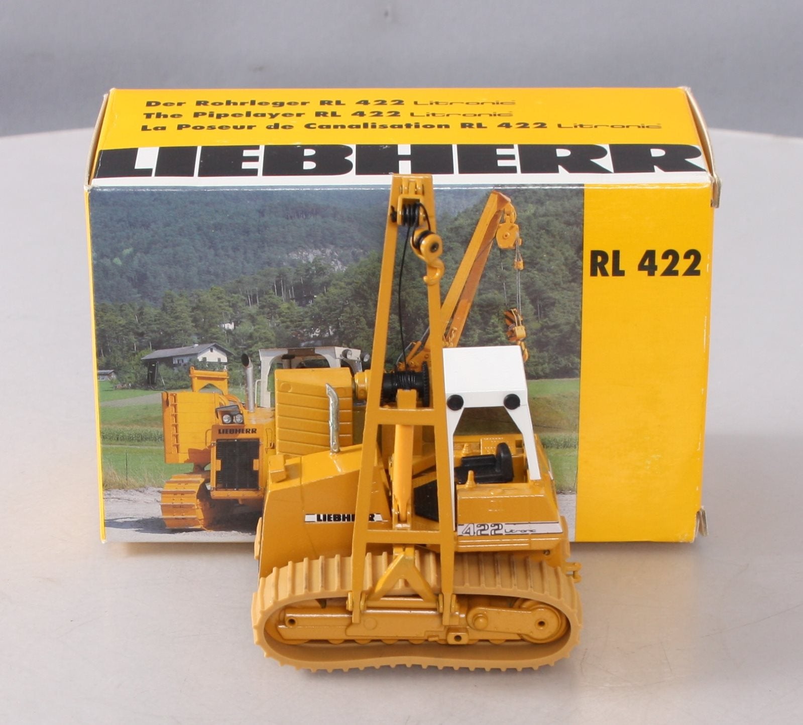 Conrad 2804 1:50 Scale Liebherr RL 422 Pipeplayer LN/Box