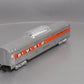 American Flyer 6-48943 S AFL Silver Flash Madison Vista Dome Dining Car NIB