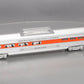 American Flyer 6-48943 S AFL Silver Flash Madison Vista Dome Dining Car NIB