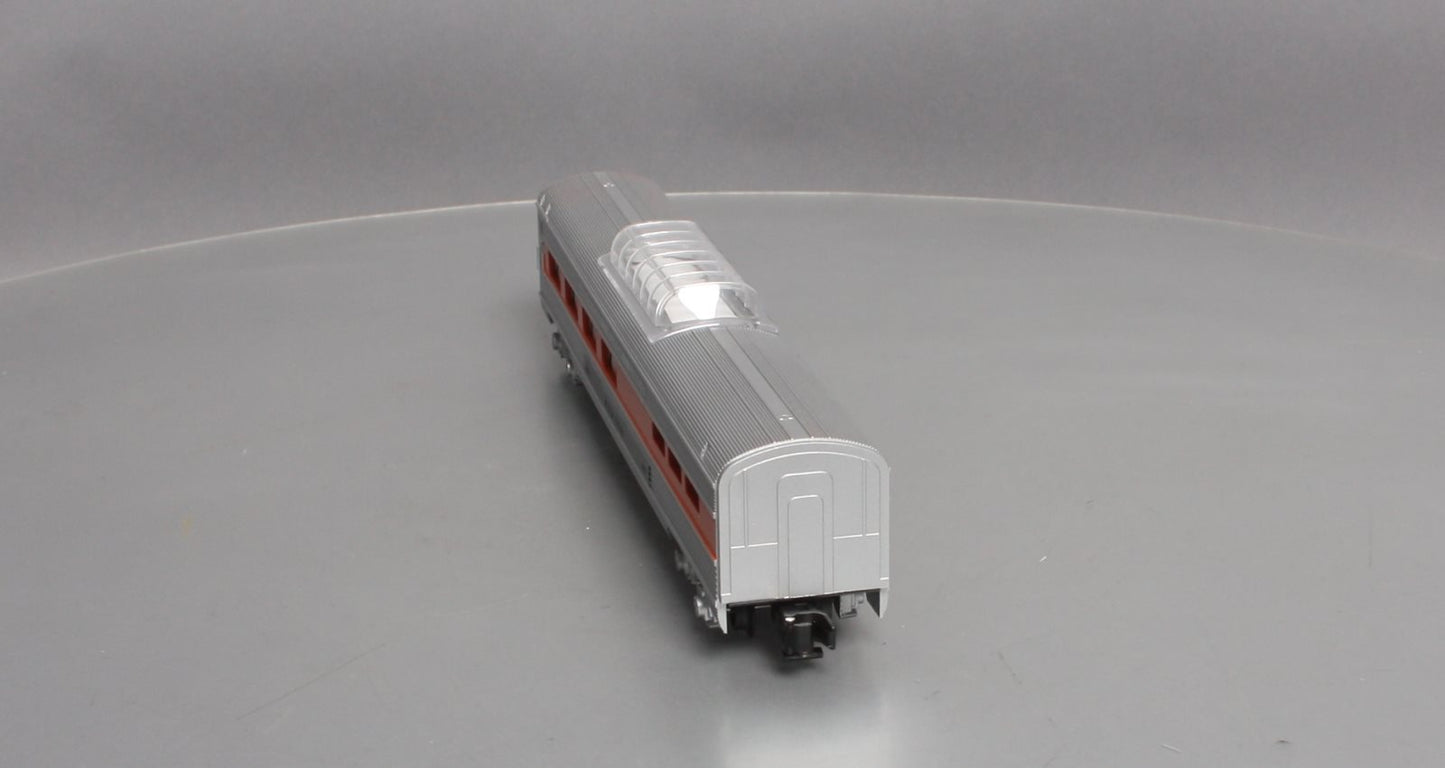 American Flyer 6-48943 S AFL Silver Flash Madison Vista Dome Dining Car NIB