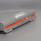American Flyer 6-48943 S AFL Silver Flash Madison Vista Dome Dining Car NIB