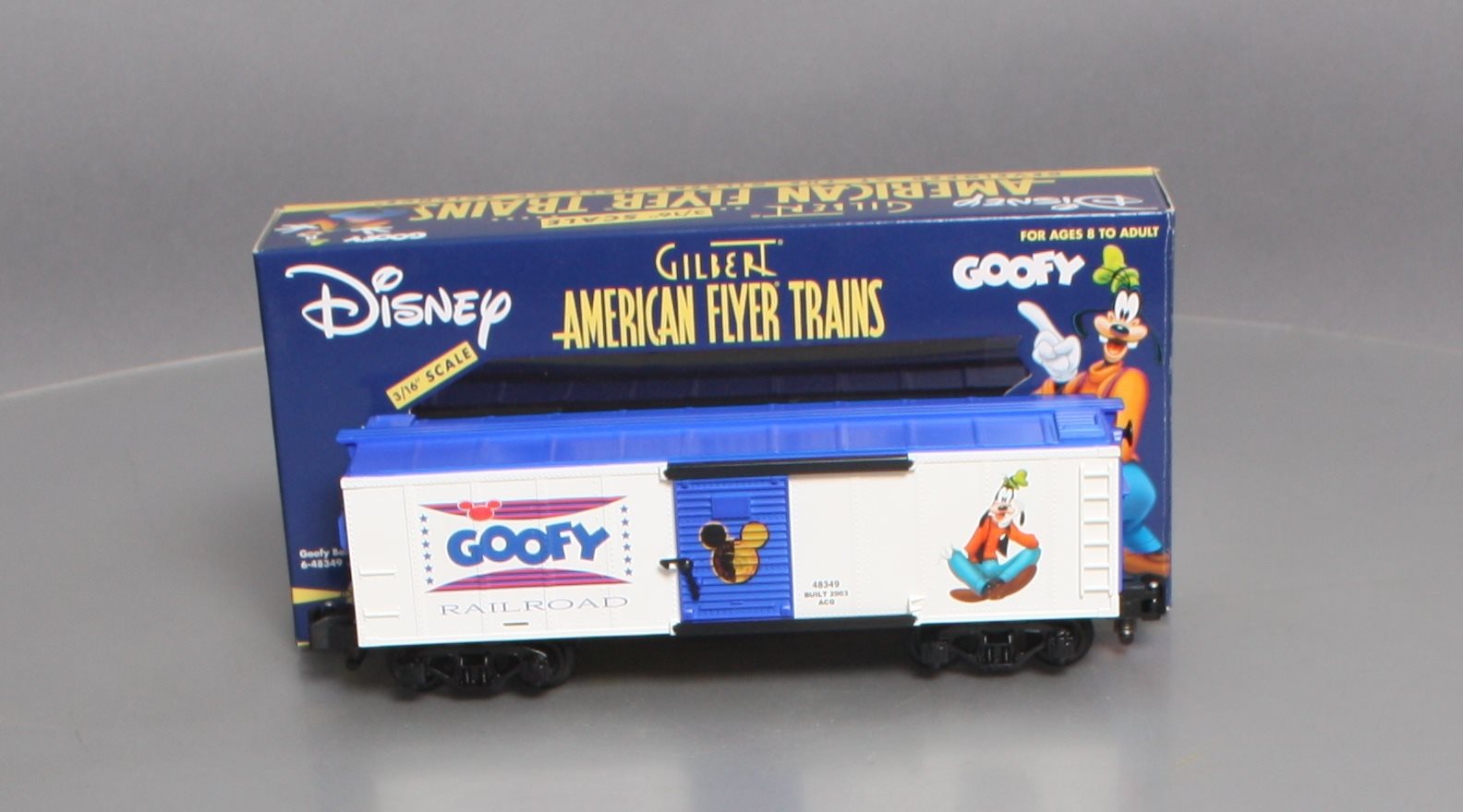 American Flyer 6-48349 S Gauge Disney Goofy Box Car NIB