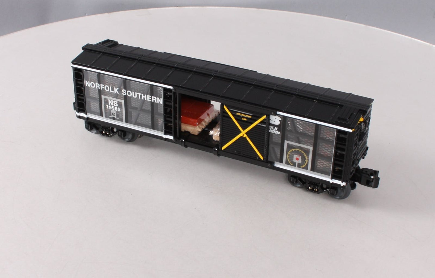 Lionel 6-19585 Norfolk Southern Operating Transparent Test Car