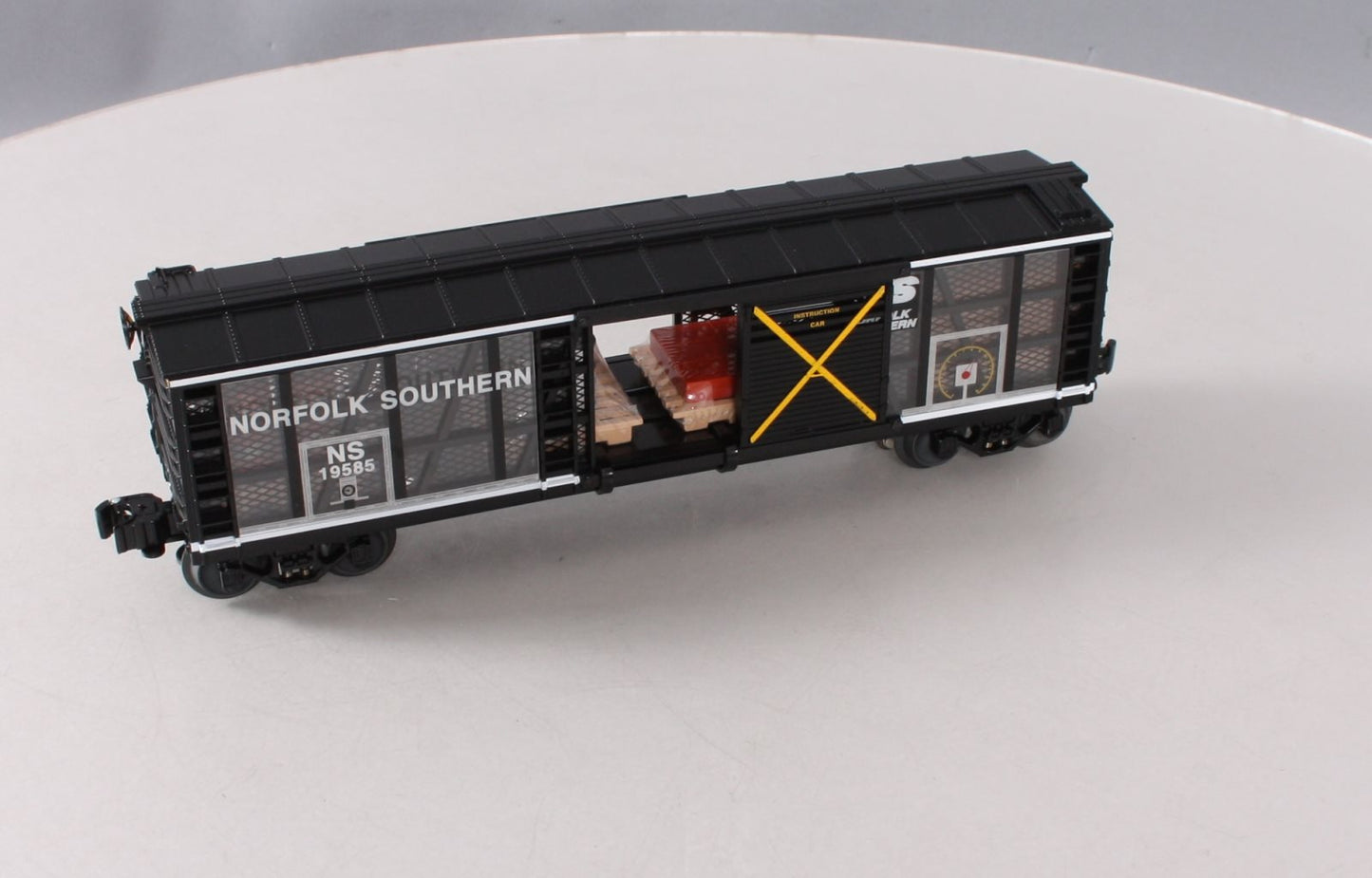 Lionel 6-19585 Norfolk Southern Operating Transparent Test Car