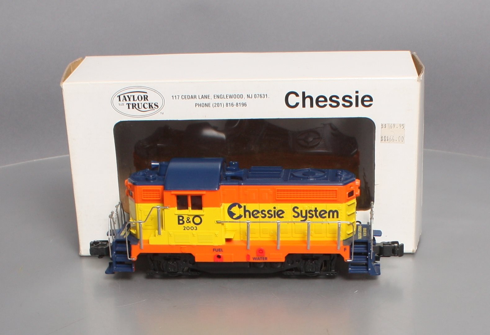 Taylor Made Trucks 2003 O Chessie Railroad Legends #2 Engine Shell