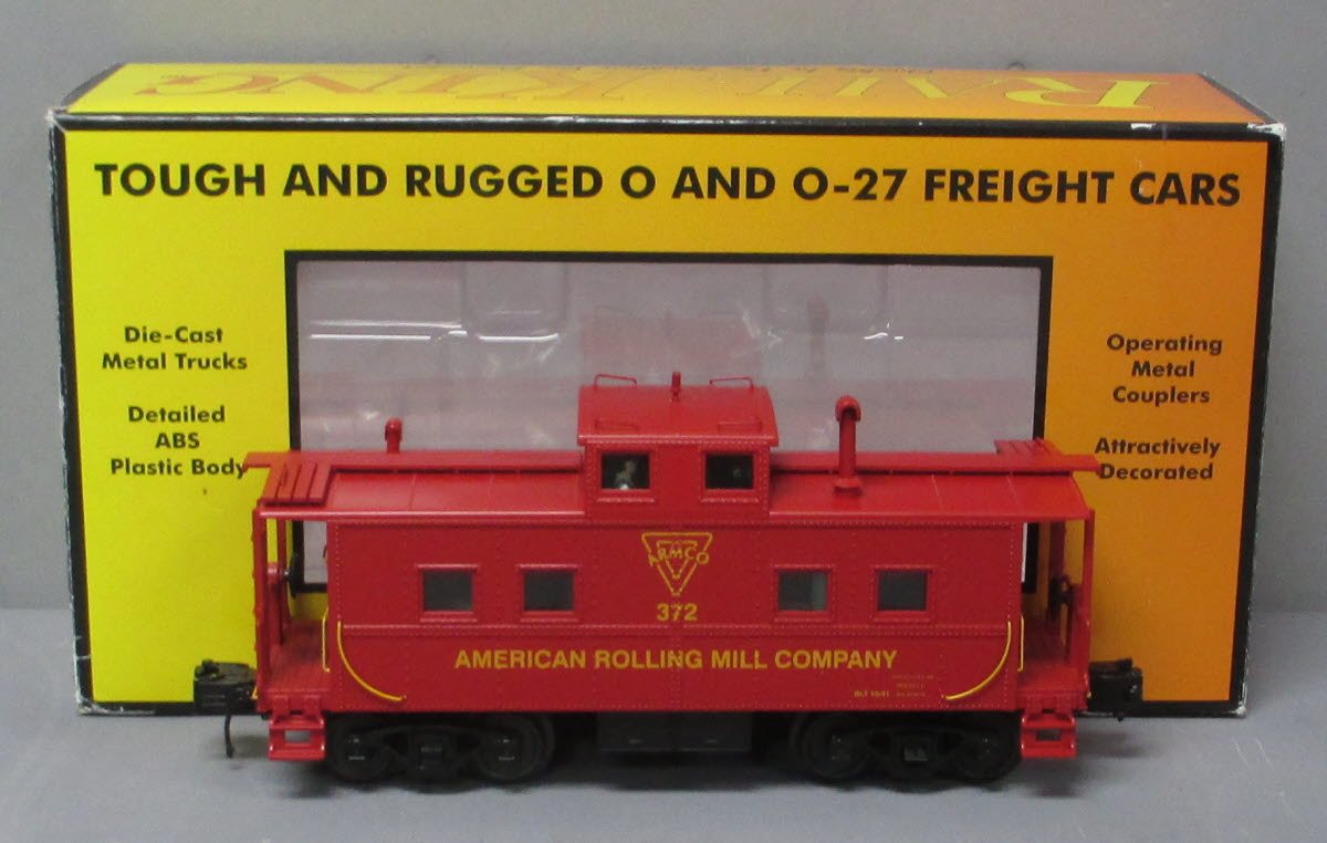 MTH 30-77338 O Gauge ARMCO Steel Caboose #372 LN/Box