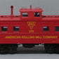 MTH 30-77338 O Gauge ARMCO Steel Caboose #372 LN/Box