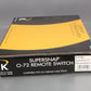 K-Line 6-21400 O SuperSnap 72" Right Hand Remote Switch Turnout EX/Box