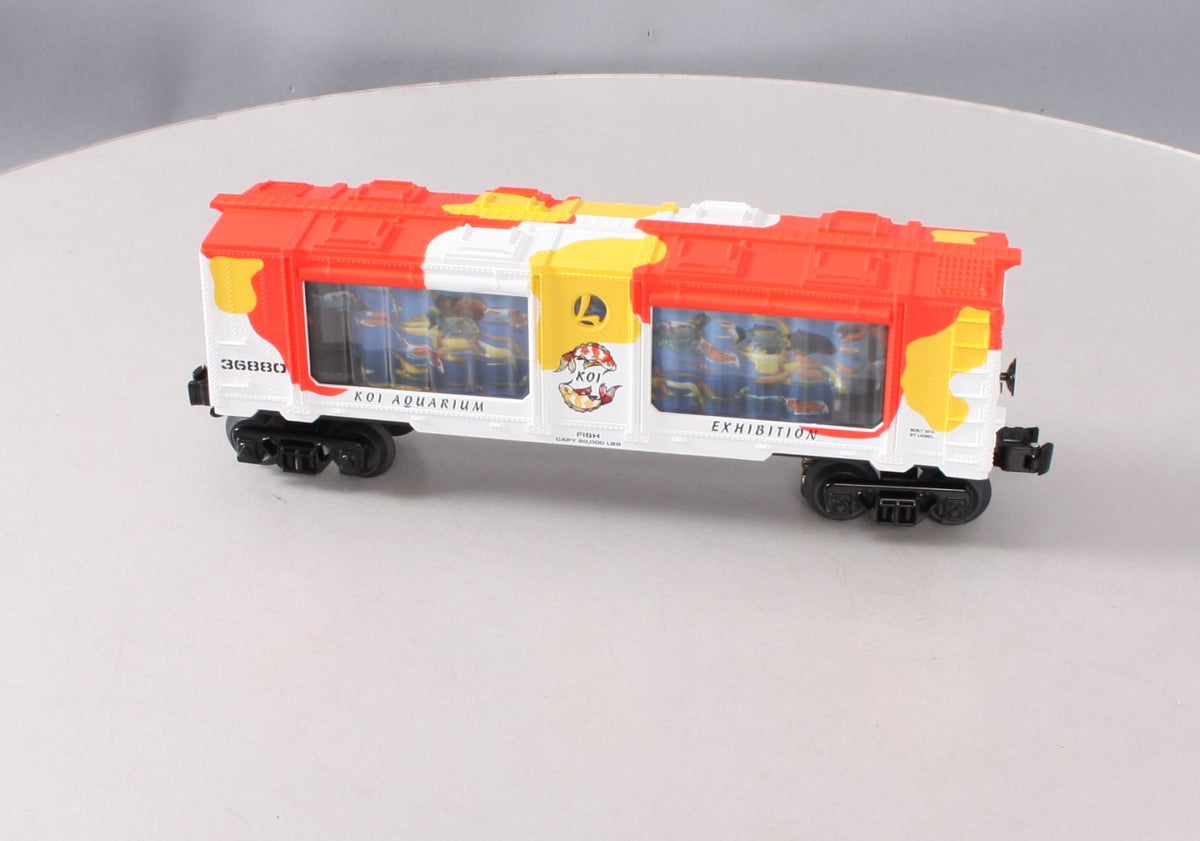 Lionel 6-36880 O Gauge Koi Fish Aquarium Car LN/Box