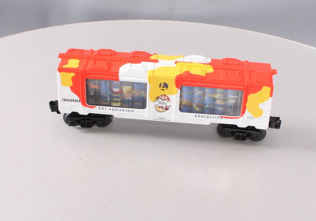 Lionel 6-36880 O Gauge Koi Fish Aquarium Car LN/Box