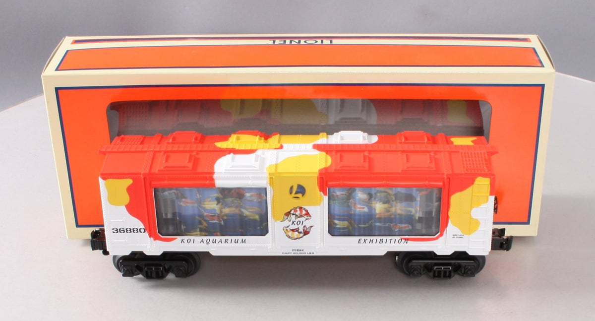 Lionel 6-36880 O Gauge Koi Fish Aquarium Car LN/Box