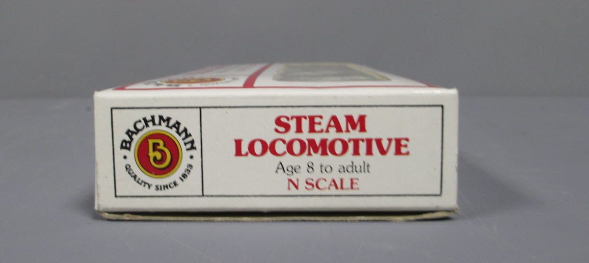 Bachmann 53052 N Scale Santa Fe 2-8-2 Steam Locomotive & Tender LN/Box