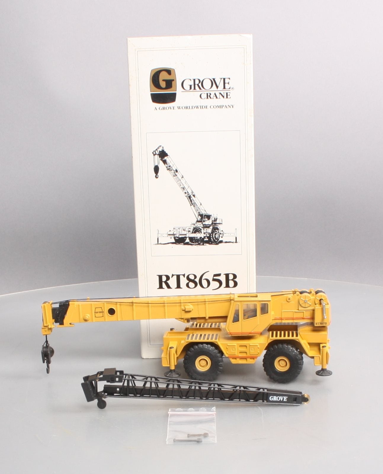 NZG 394 1:55 RT865B Rough Terrain Hydraulic Crane LN/Box