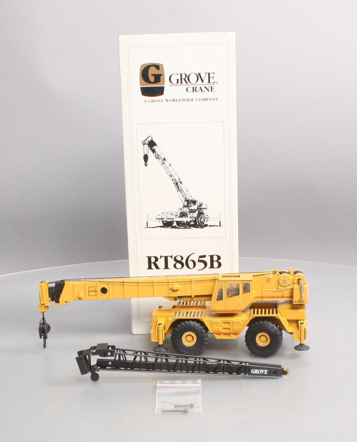 NZG 394 1:55 Scale Diecast RT865B Rough Terrain Hydraulic Crane NIB