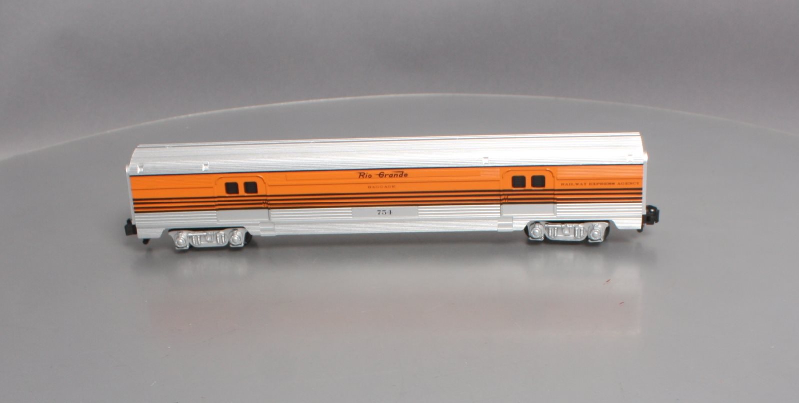 American Flyer 6-49945 S Scale Denver & Rio Grande Western Baggage Car