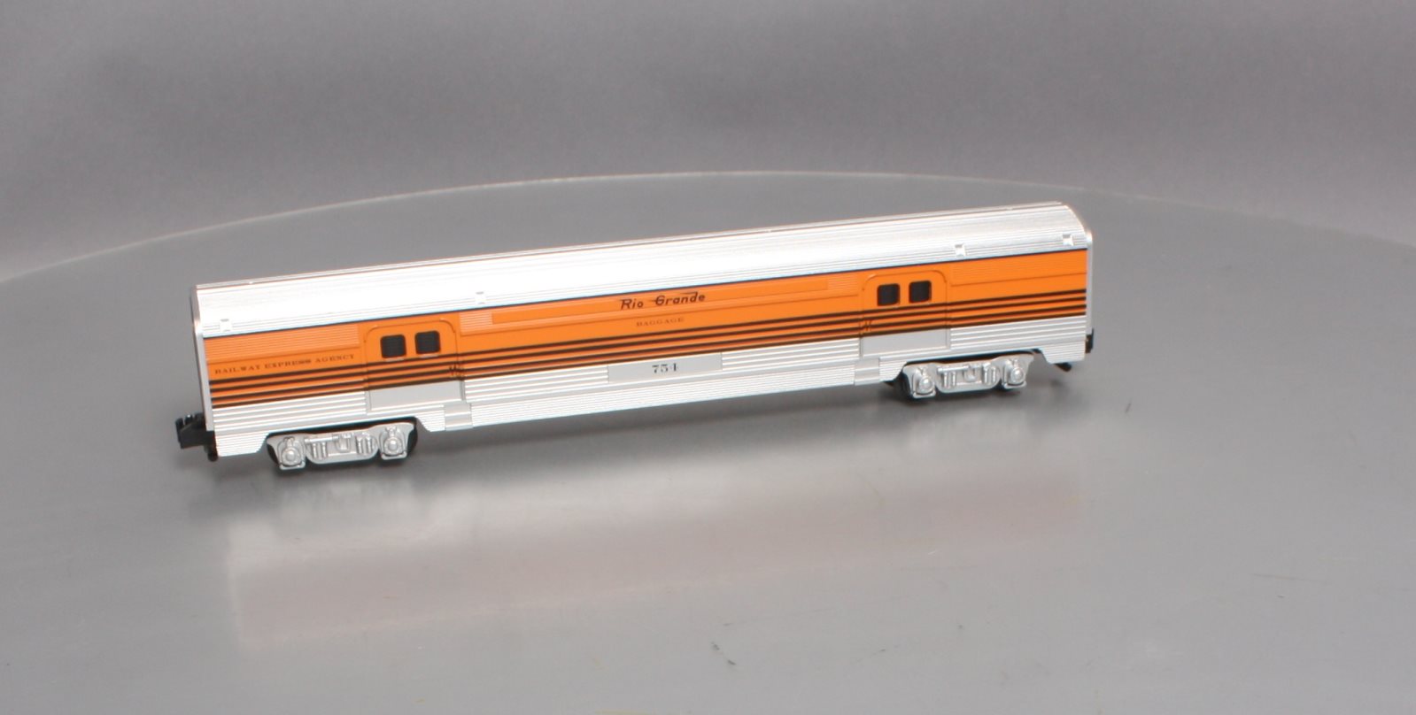 American Flyer 6-49945 S Scale Denver & Rio Grande Western Baggage Car LN/Box