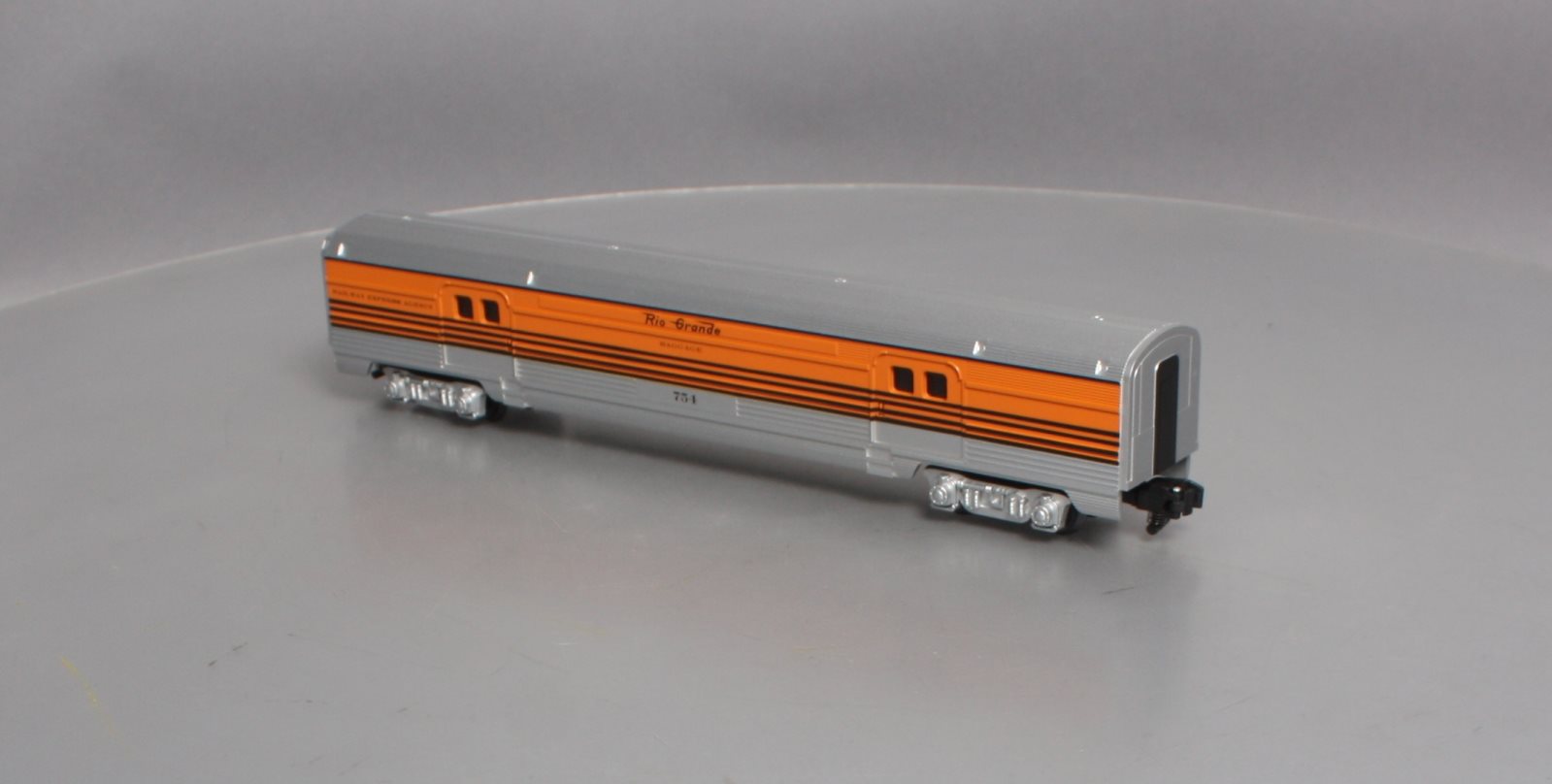 American Flyer 6-49945 S Scale Denver & Rio Grande Western Baggage Car LN/Box