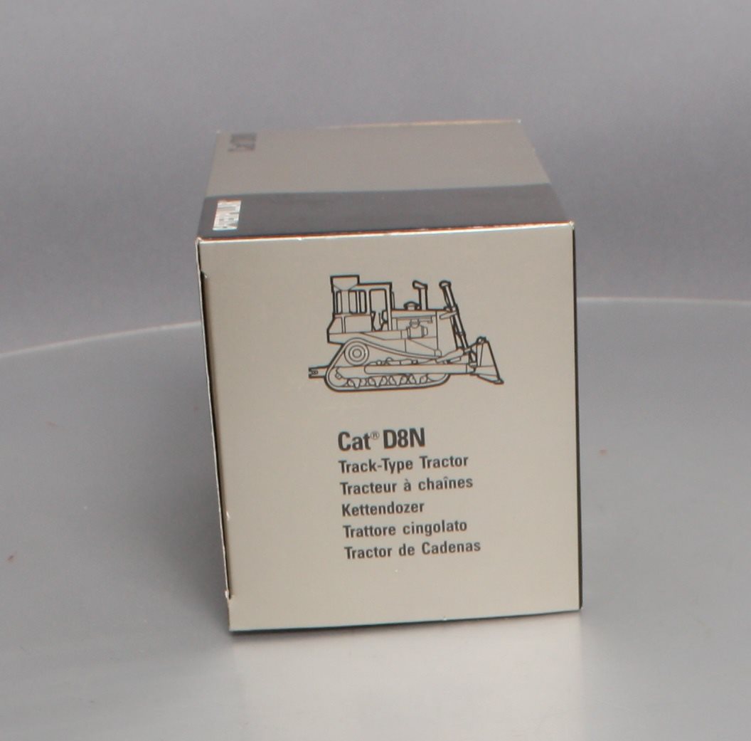 NZG 233 1:50 Scale Diecast CAT D8N Track-Type Tractor - SILVER NIB