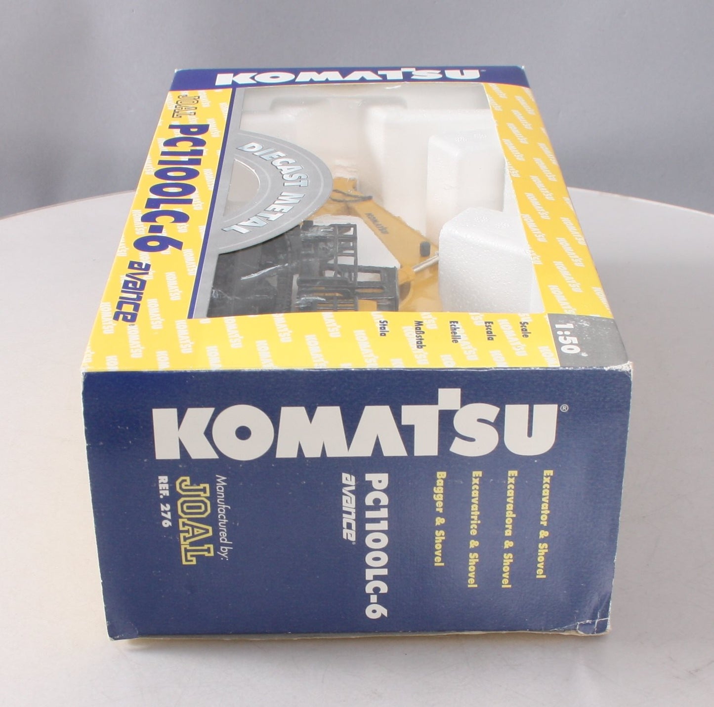Joal 276 1:50 Diecast Metal KOMAT'SU PC1100LC-6 Avance Excavator And Shovel NIB