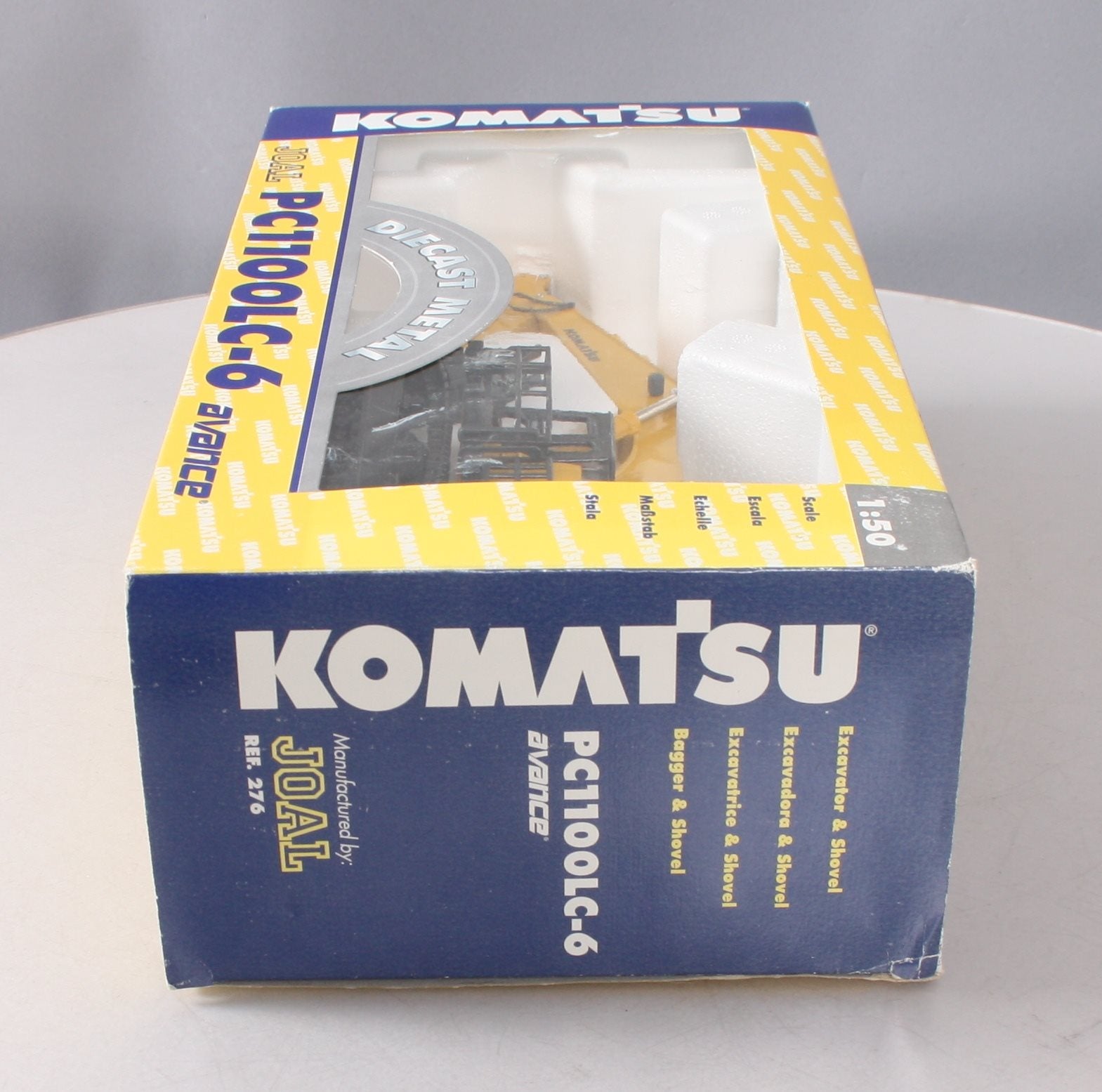 Joal 276 1:50 Diecast Metal KOMAT'SU PC1100LC-6 Avance Excavator And Shovel NIB