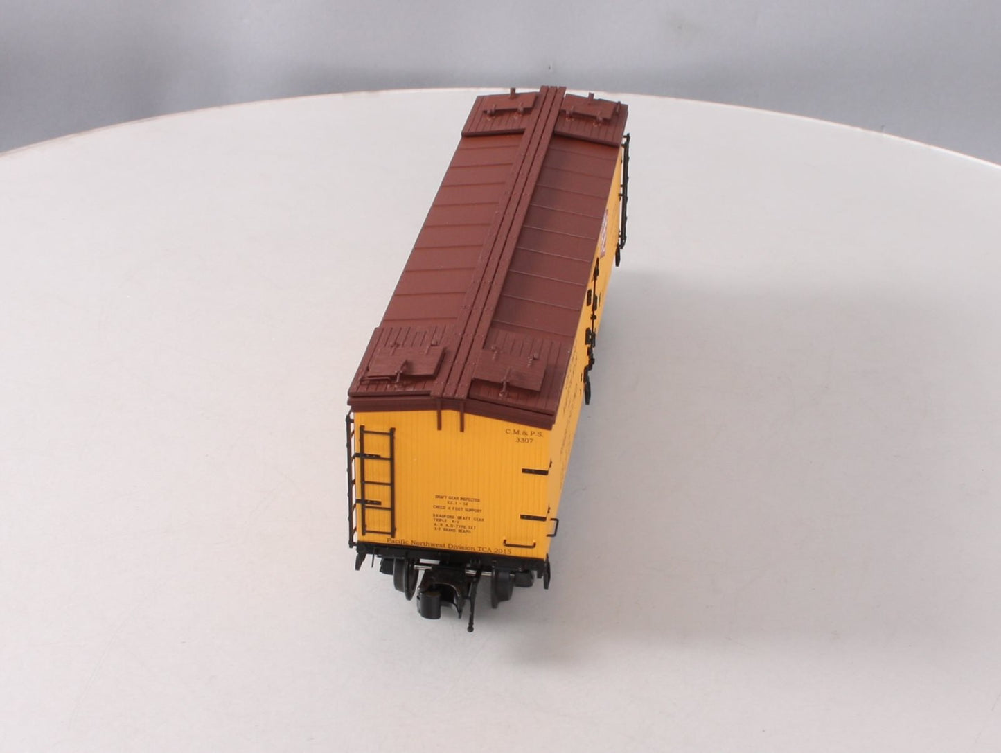 Atlas 3001538-2 O Chicago, Milwaukee, & Puget Sound Reefer #3307 [3-Rail] LN/Box
