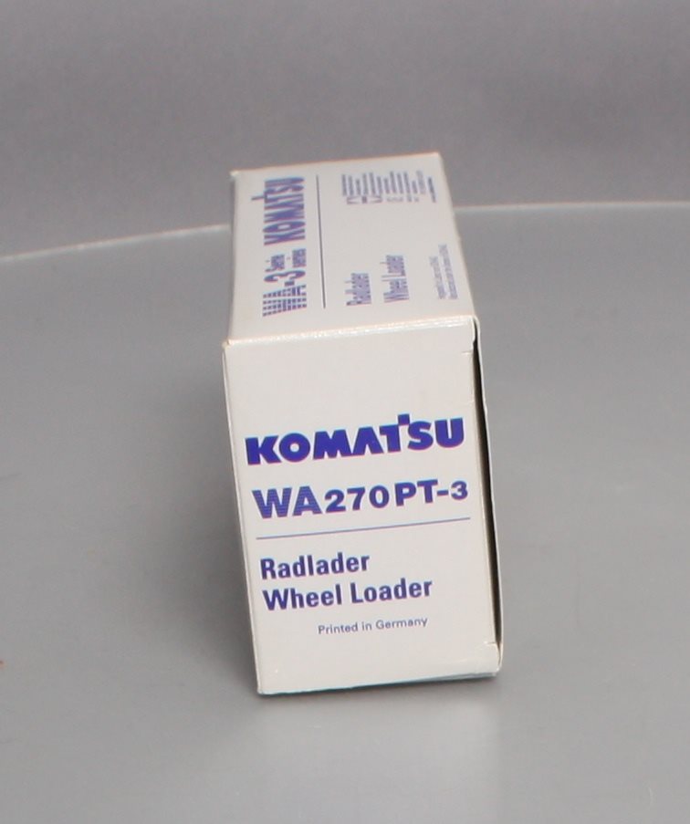 Conrad 2434 1:50 Scale Diecast KOMATSU Wheel Loader WA270PT-3 LN/Box