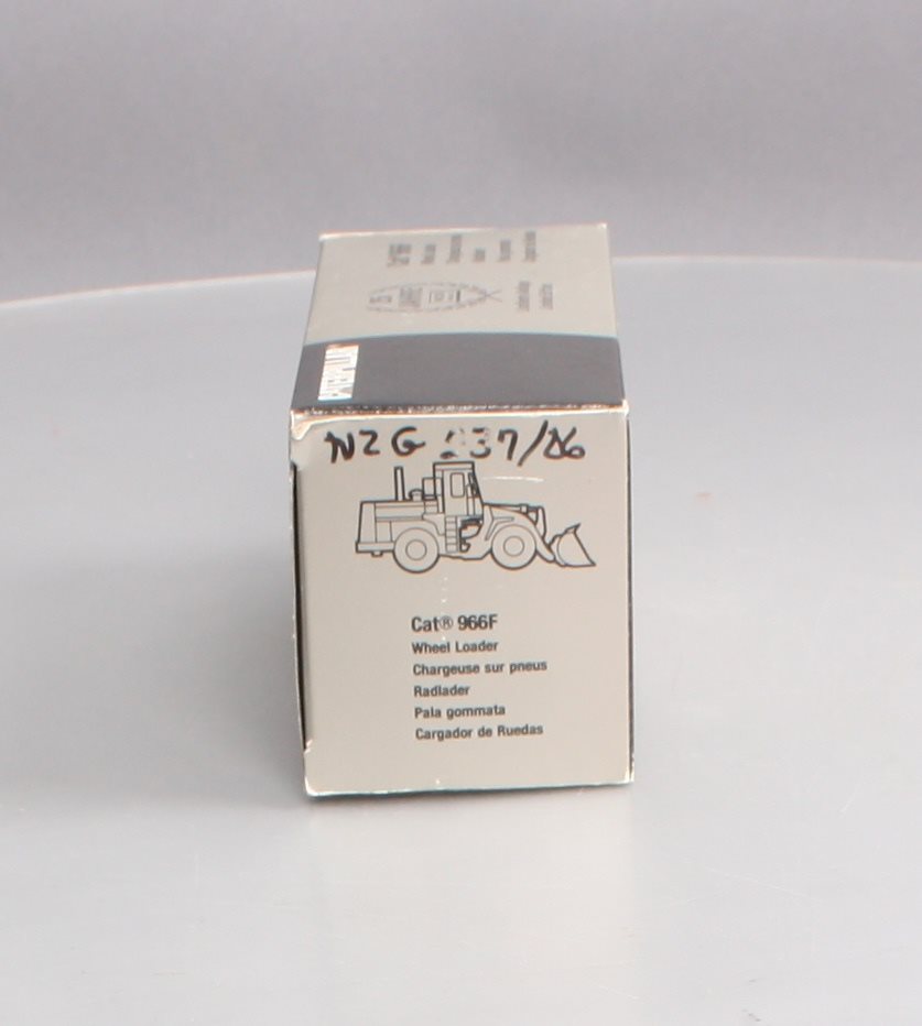 NZG 237 1:50 Scale Diecast Caterpillar 966F Wheel Loader - Silver LN/Box