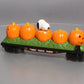 Lionel 6-37081 O PEANUTS Pumpkin Jack-O-Lantern Car