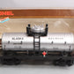 Lionel 6-87600 G Alaska Railroad Single Dome Tank Car #87600 NIB