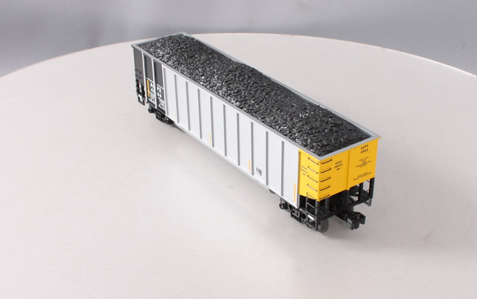 MTH 20-97242 O Gauge American Electric Power AEPX Coalporter Hopper Car #4866