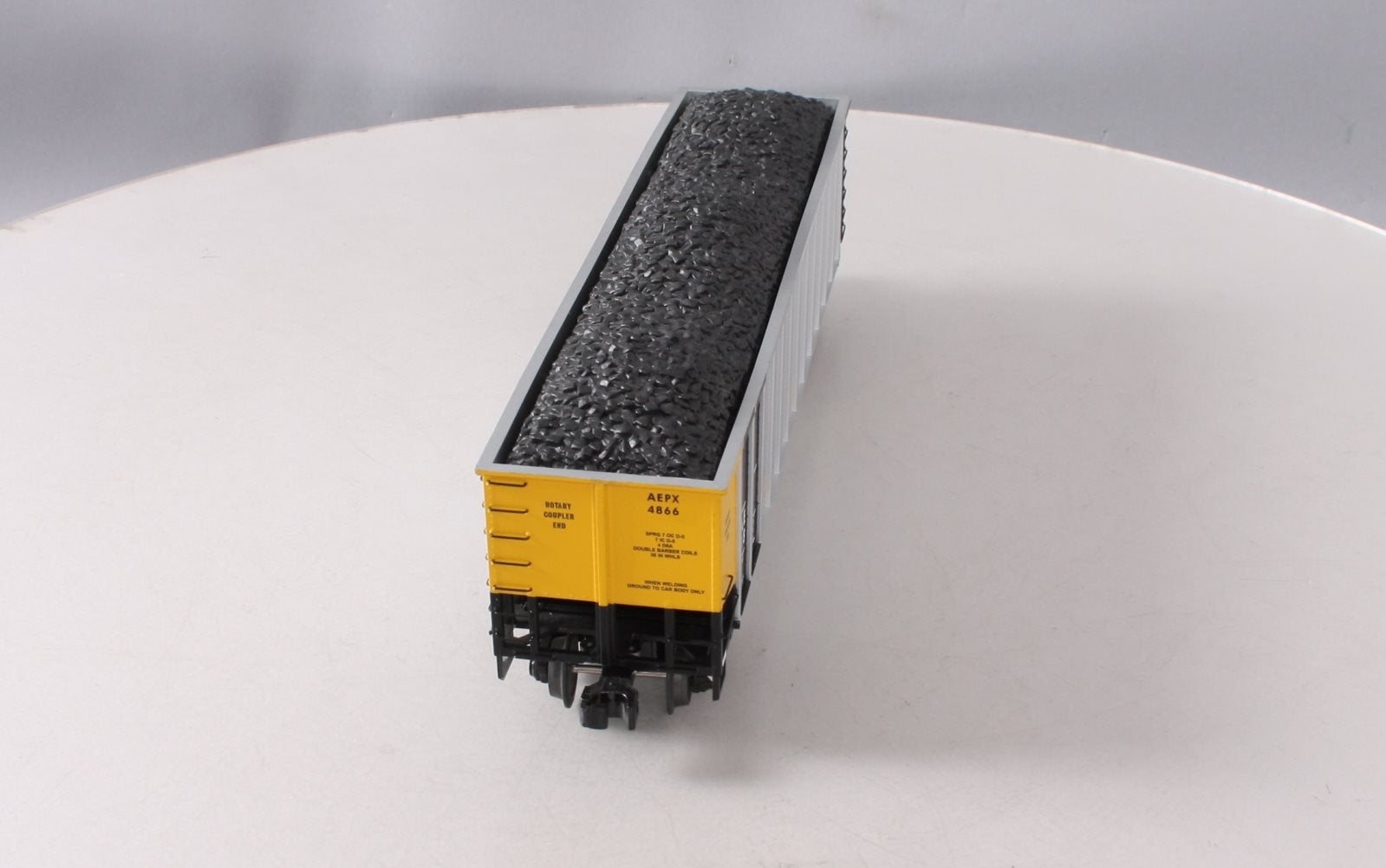 MTH 20-97242 O Gauge American Electric Power AEPX Coalporter Hopper Car #4866
