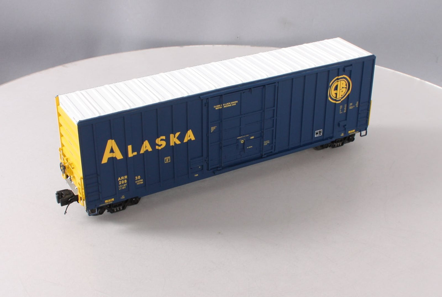 MTH 20-93332 O Gauge Alaska Railroad 50' Hi-Cube Boxcar #20830 NIB