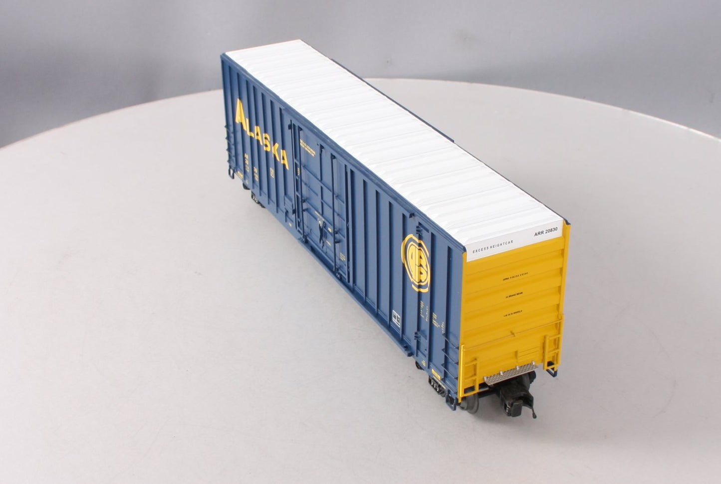 MTH 20-93332 O Gauge Alaska Railroad 50' Hi-Cube Boxcar #20830 NIB