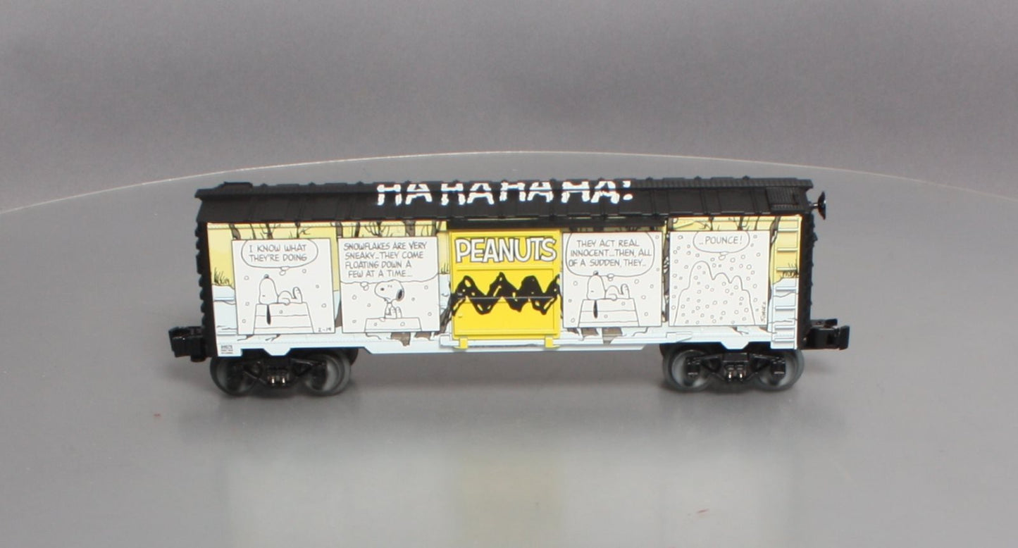 Lionel 6-84678 O Peanuts Comic Art Winter Boxcar