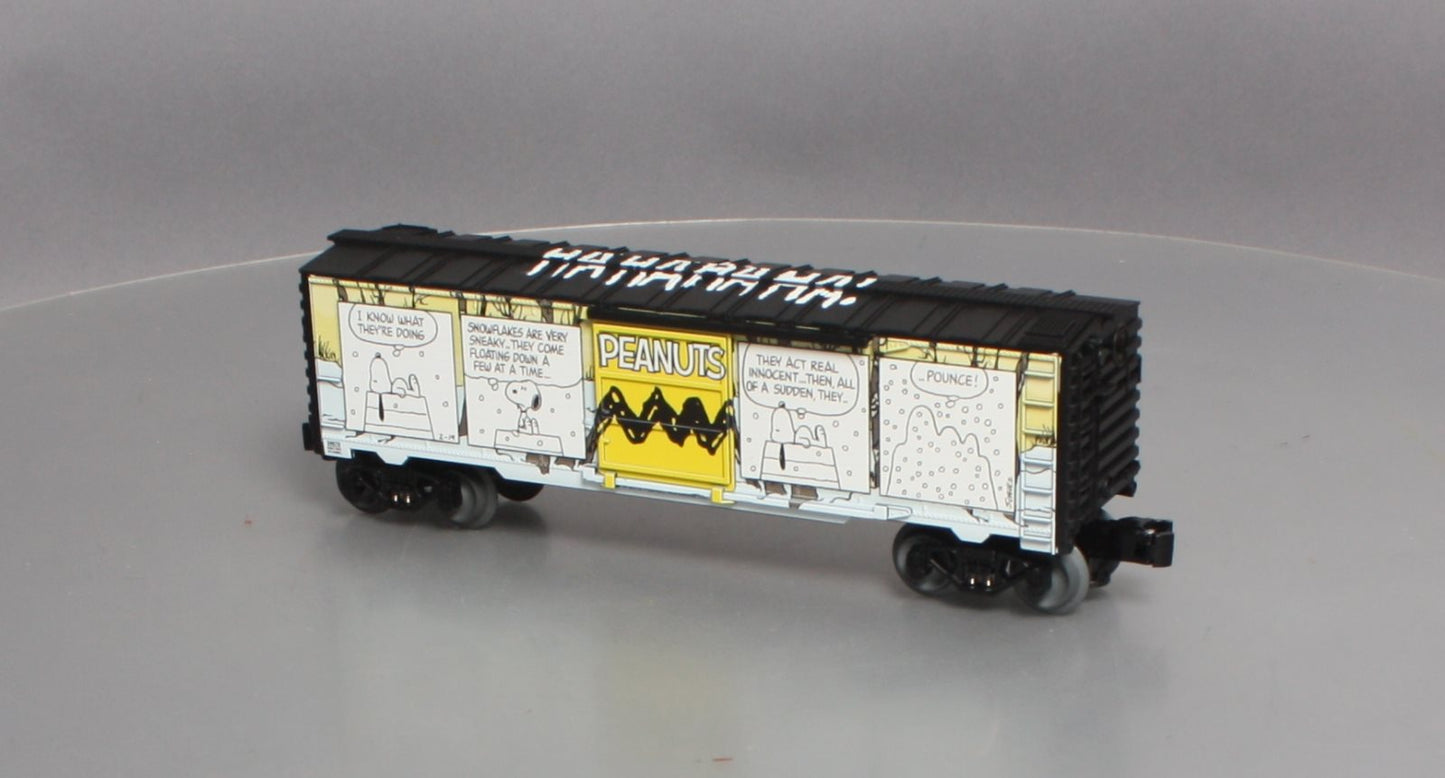 Lionel 6-84678 O Peanuts Comic Art Winter Boxcar
