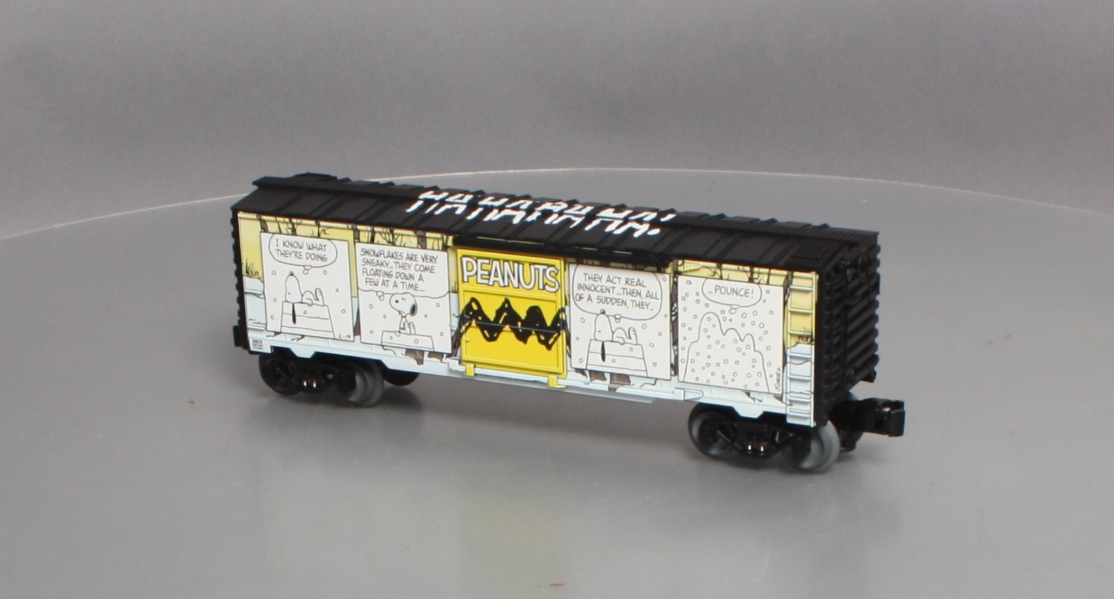 Lionel 6-84678 O Peanuts Comic Art Winter Boxcar
