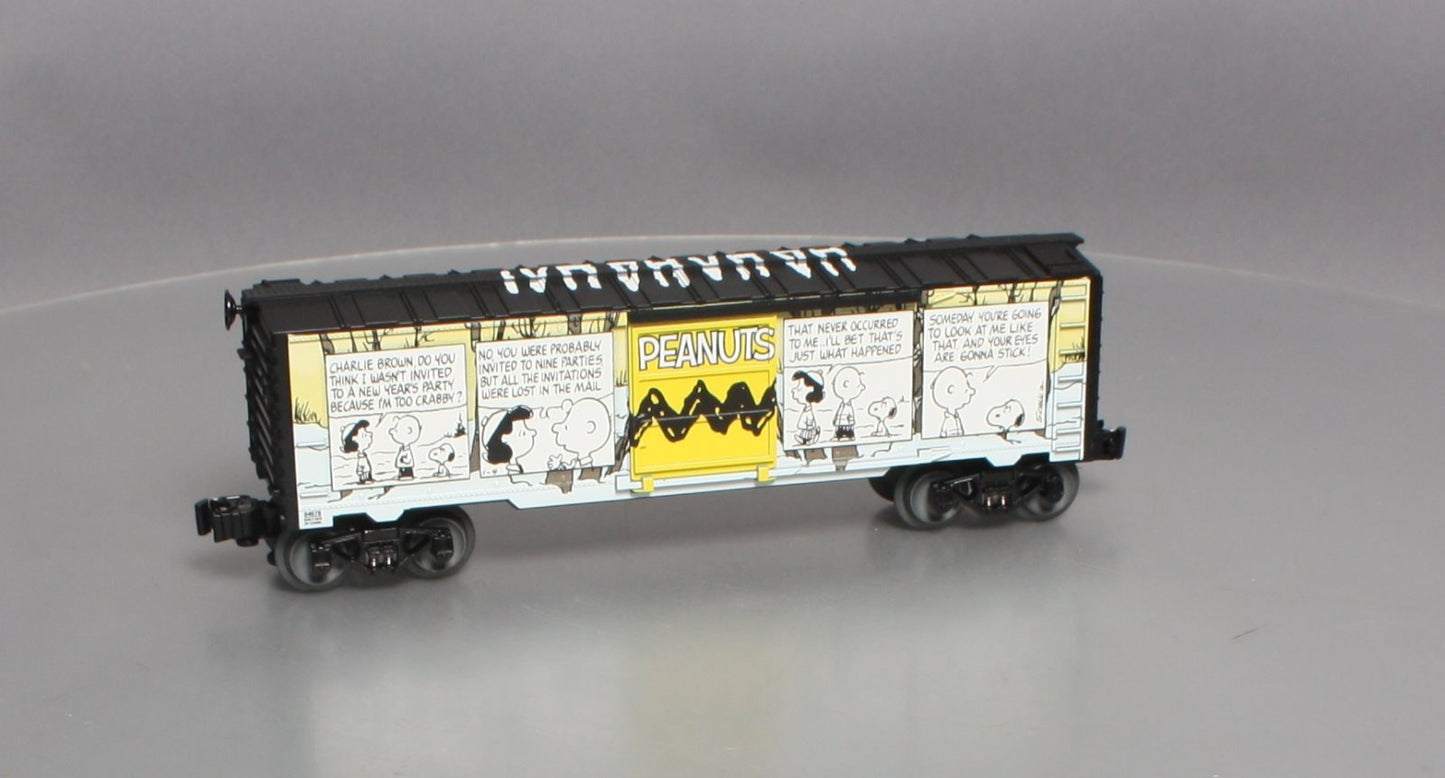 Lionel 6-84678 O Peanuts Comic Art Winter Boxcar