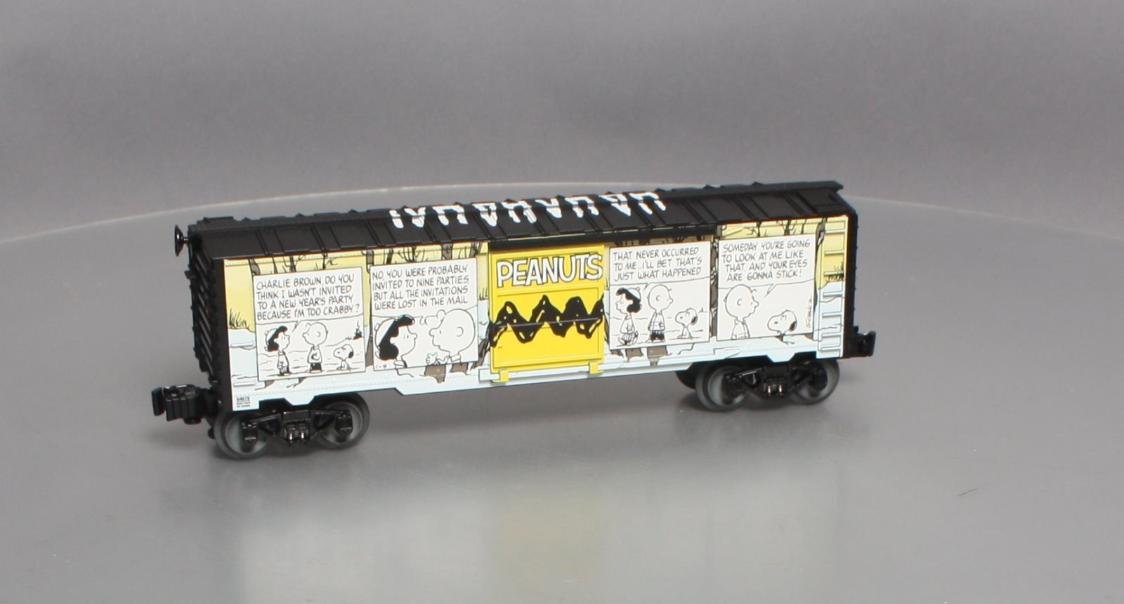 Lionel 6-84678 O Peanuts Comic Art Winter Boxcar