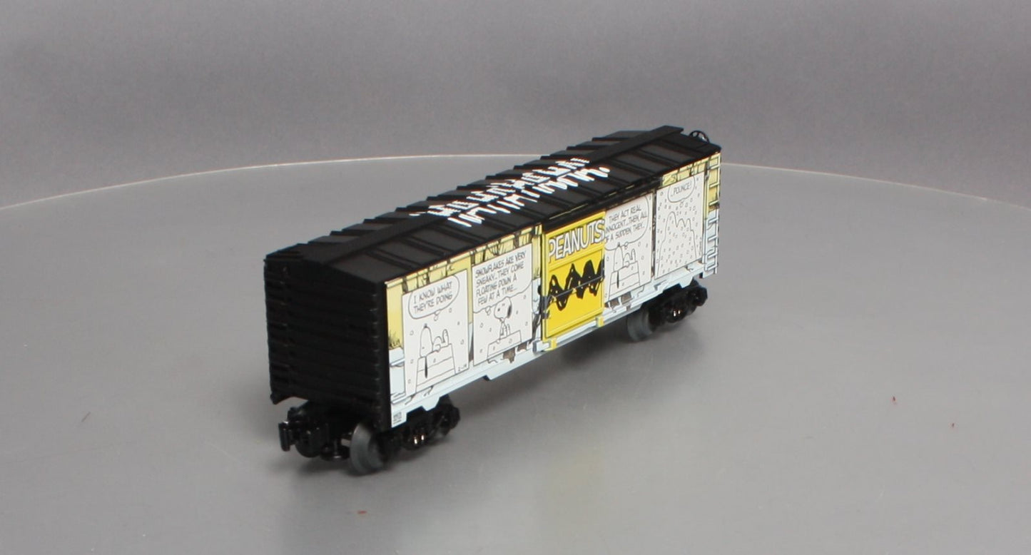Lionel 6-84678 O Peanuts Comic Art Winter Boxcar