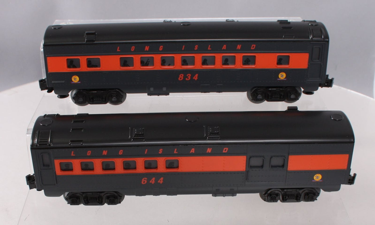 Lionel 6-35259 O Gauge Long Island Streamlined Passenger Cars 2-Pack NIB