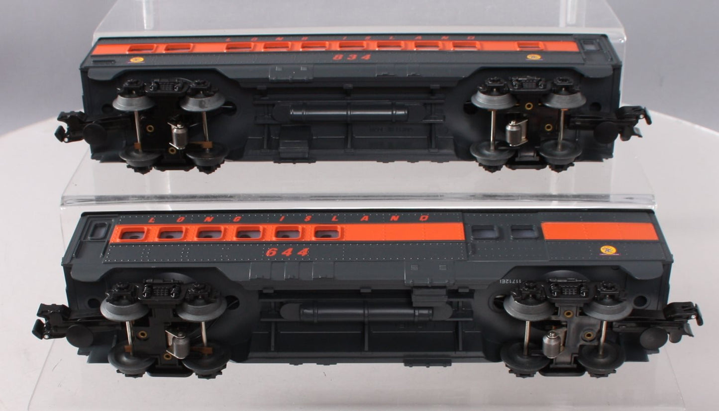 Lionel 6-35259 O Gauge Long Island Streamlined Passenger Cars 2-Pack NIB