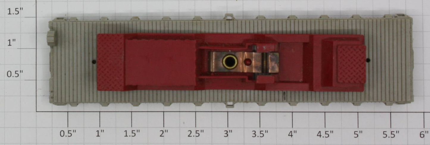 Lionel 0850-26X HO Red Launcher Flatcar & Base Assembly