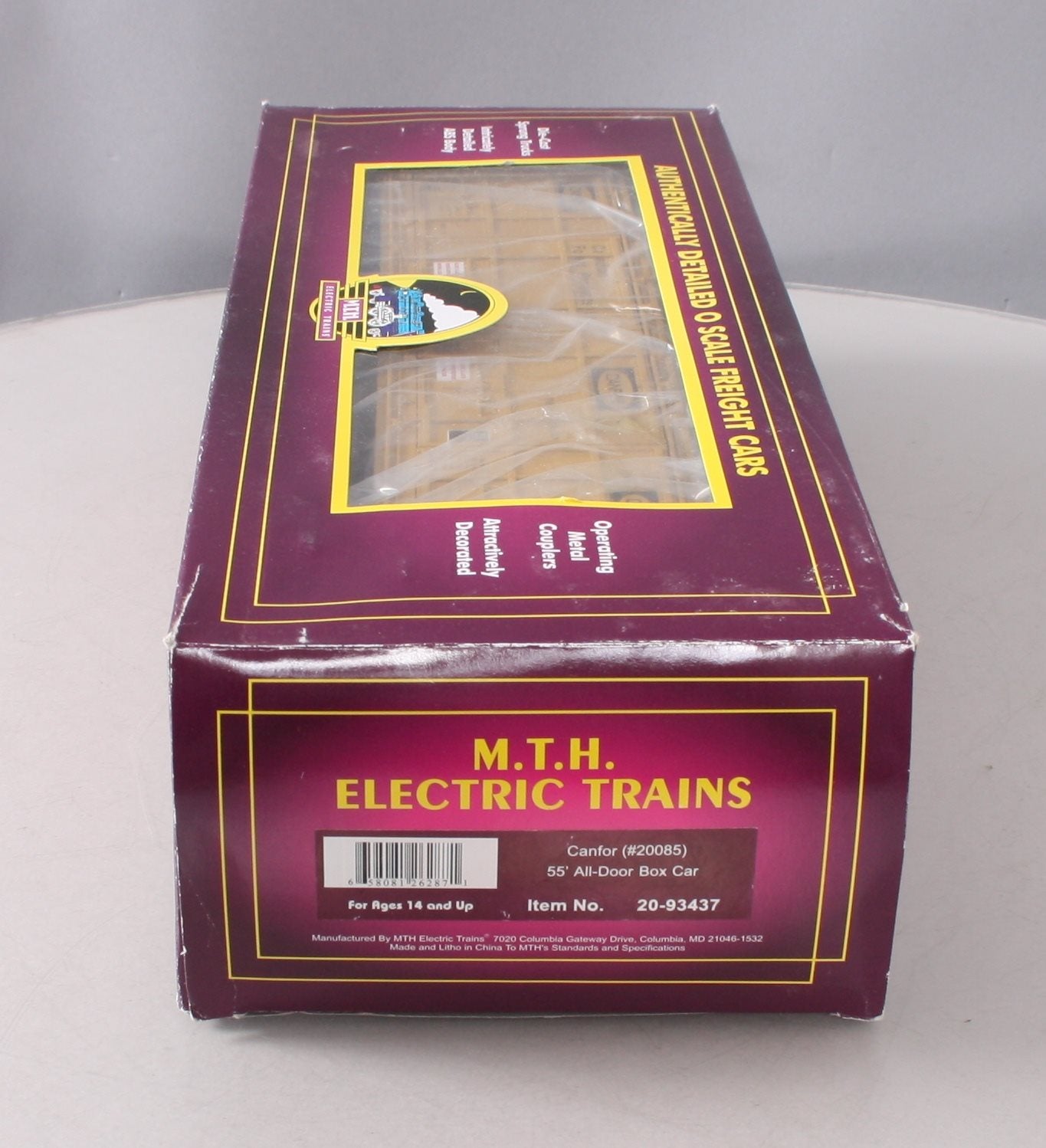 MTH 20-93437 O Canfor 55' All-Door Boxcar #20085 LN/Box